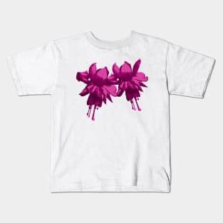 purple fuchsia Kids T-Shirt